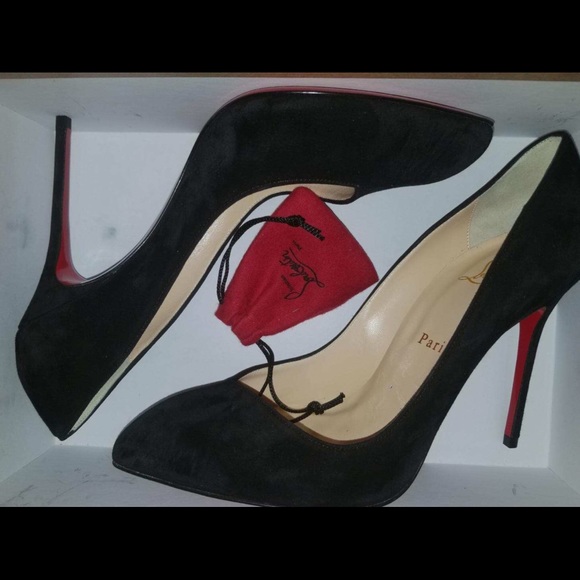 Christian Loubotins Corneille 100 mm suede - Picture 4 of 8